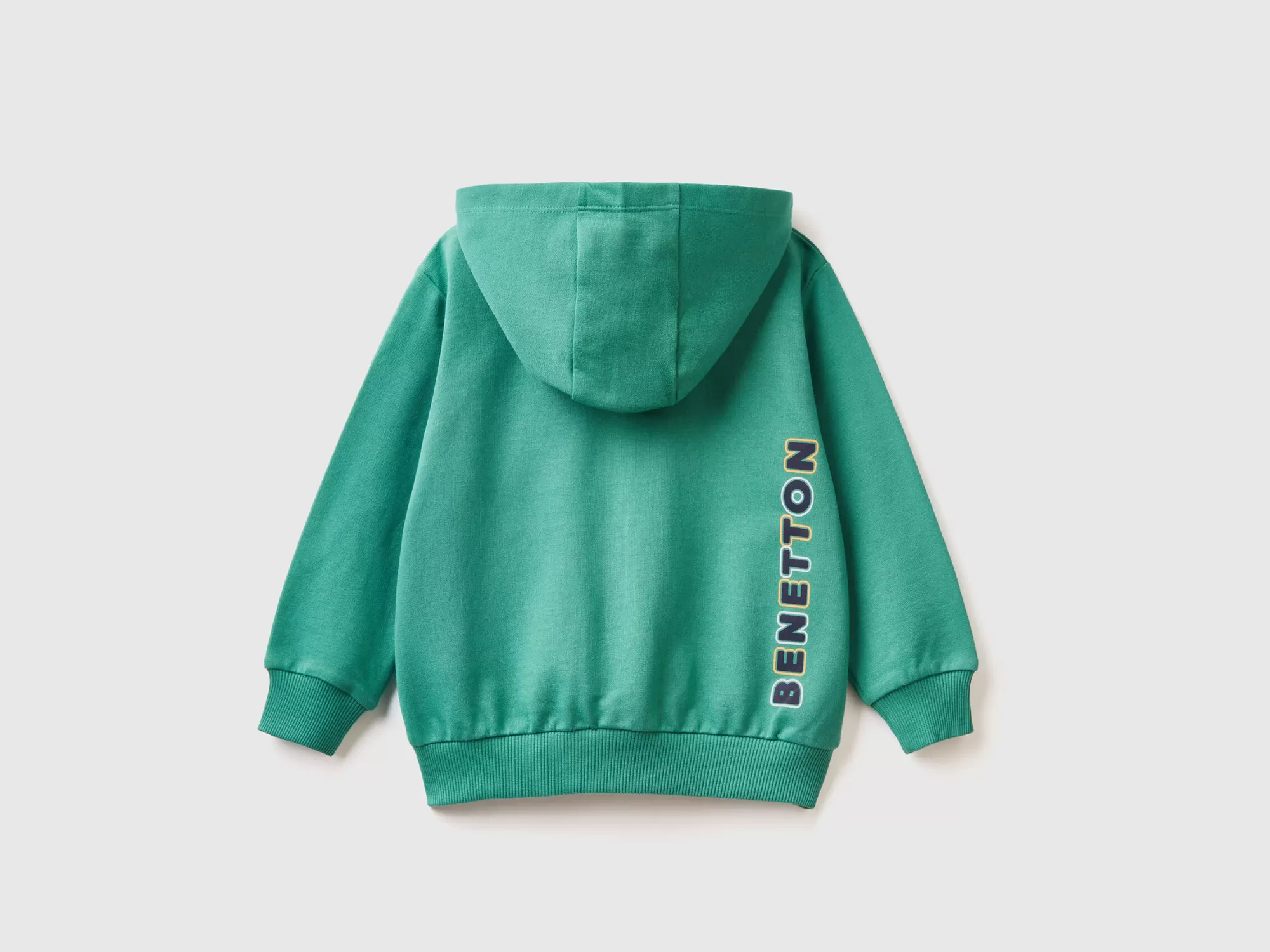 Benetton Sudadera Con Logotipo Y Capucha-Niños Sudaderas Y Chandales