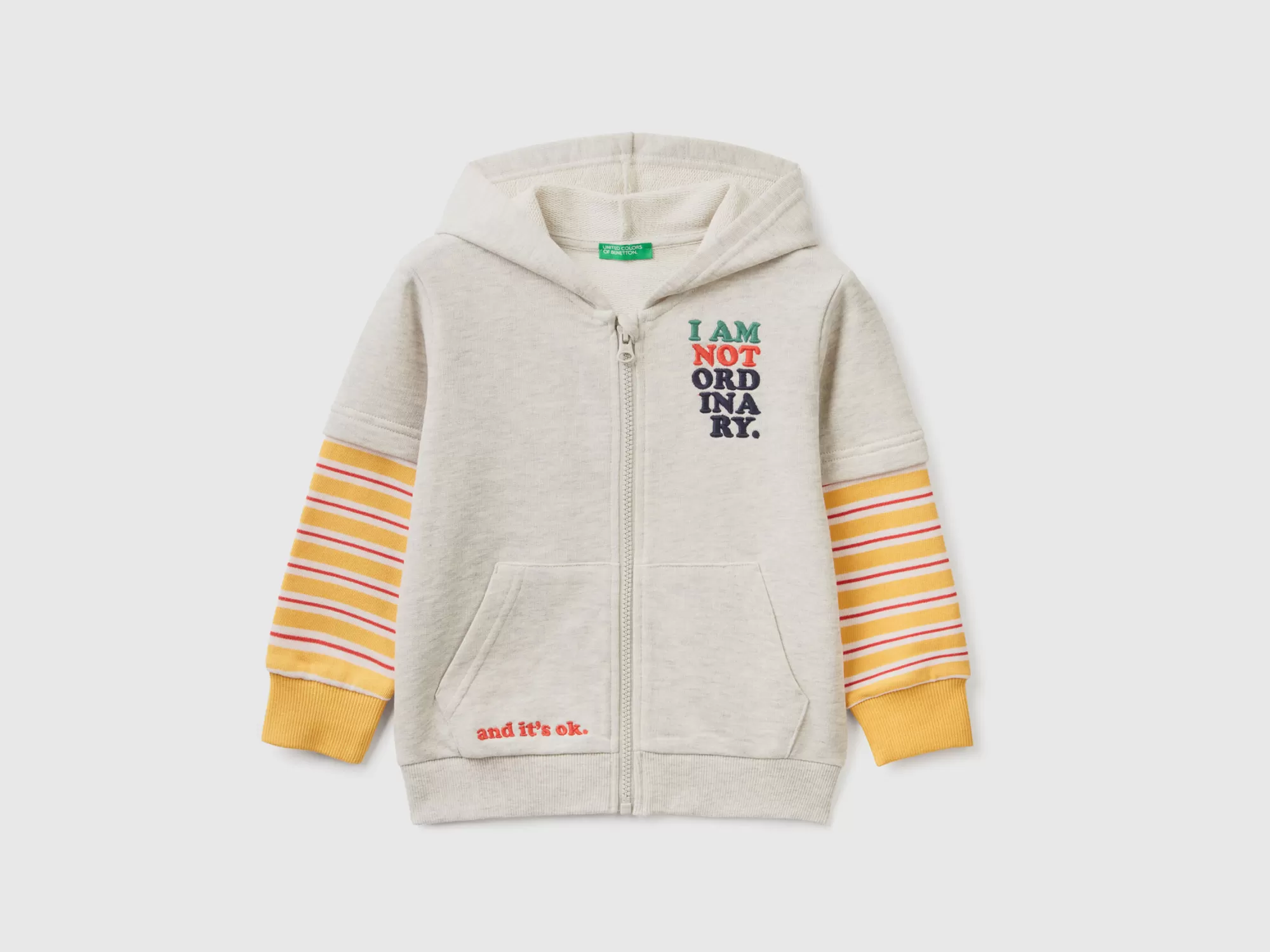 Benetton Sudadera Con Mangas Dobles-Niños Sudaderas Y Chandales