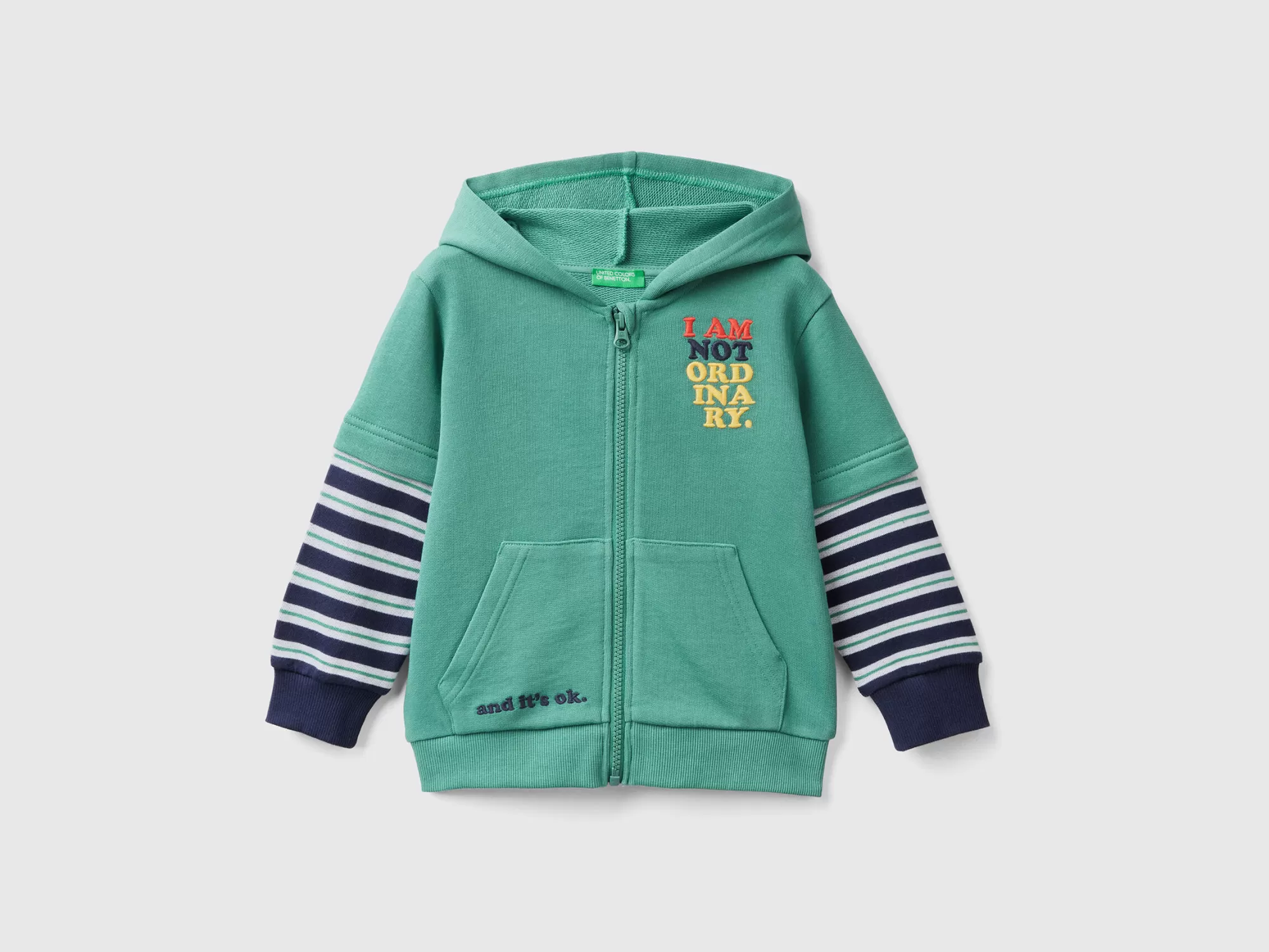 Benetton Sudadera Con Mangas Dobles-Niños Sudaderas Y Chandales