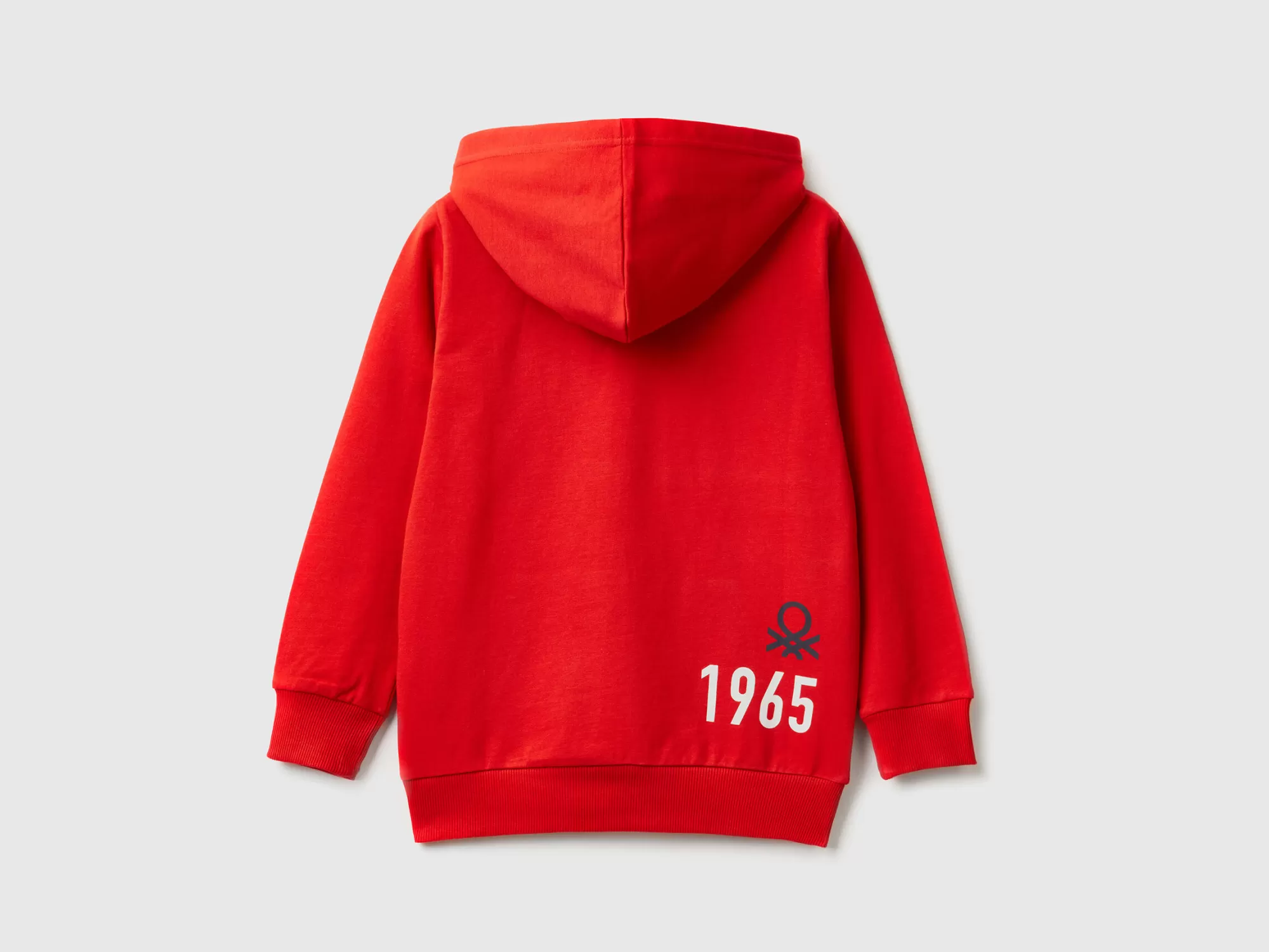 Benetton Sudadera De 100 % Algodón Con Capucha-Niños Sudaderas Y Chandales