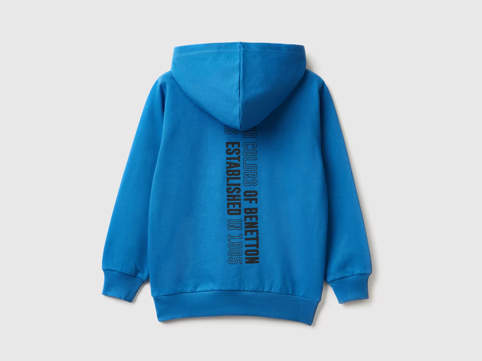 Benetton Sudadera De 100 % Algodón Con Capucha-Niños Sudaderas Y Chandales