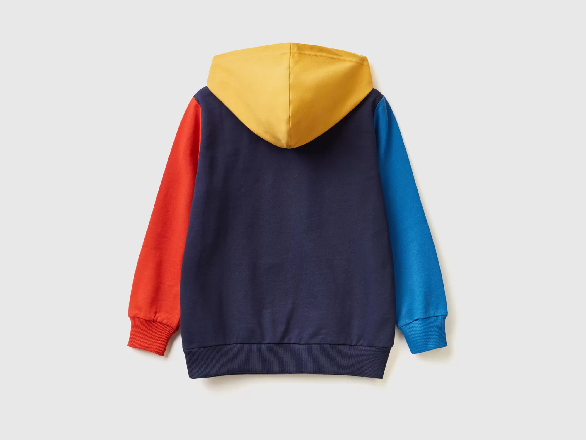 Benetton Sudadera De 100 % Algodón Con Capucha-Niños Sudaderas Y Chandales