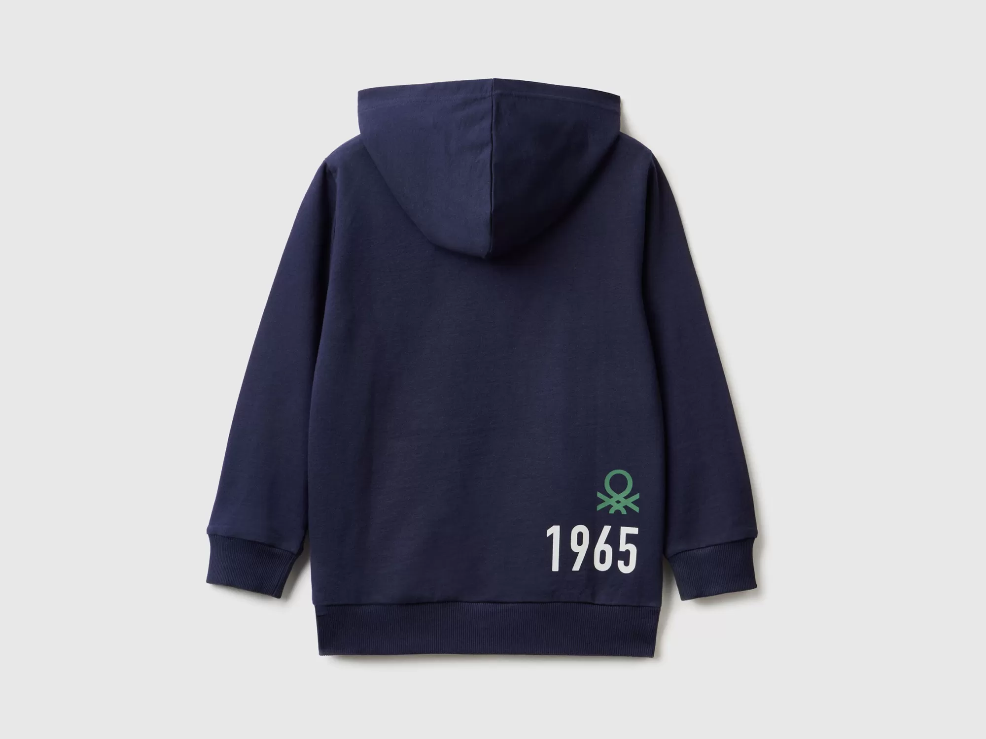 Benetton Sudadera De 100 % Algodón Con Capucha-Niños Sudaderas Y Chandales