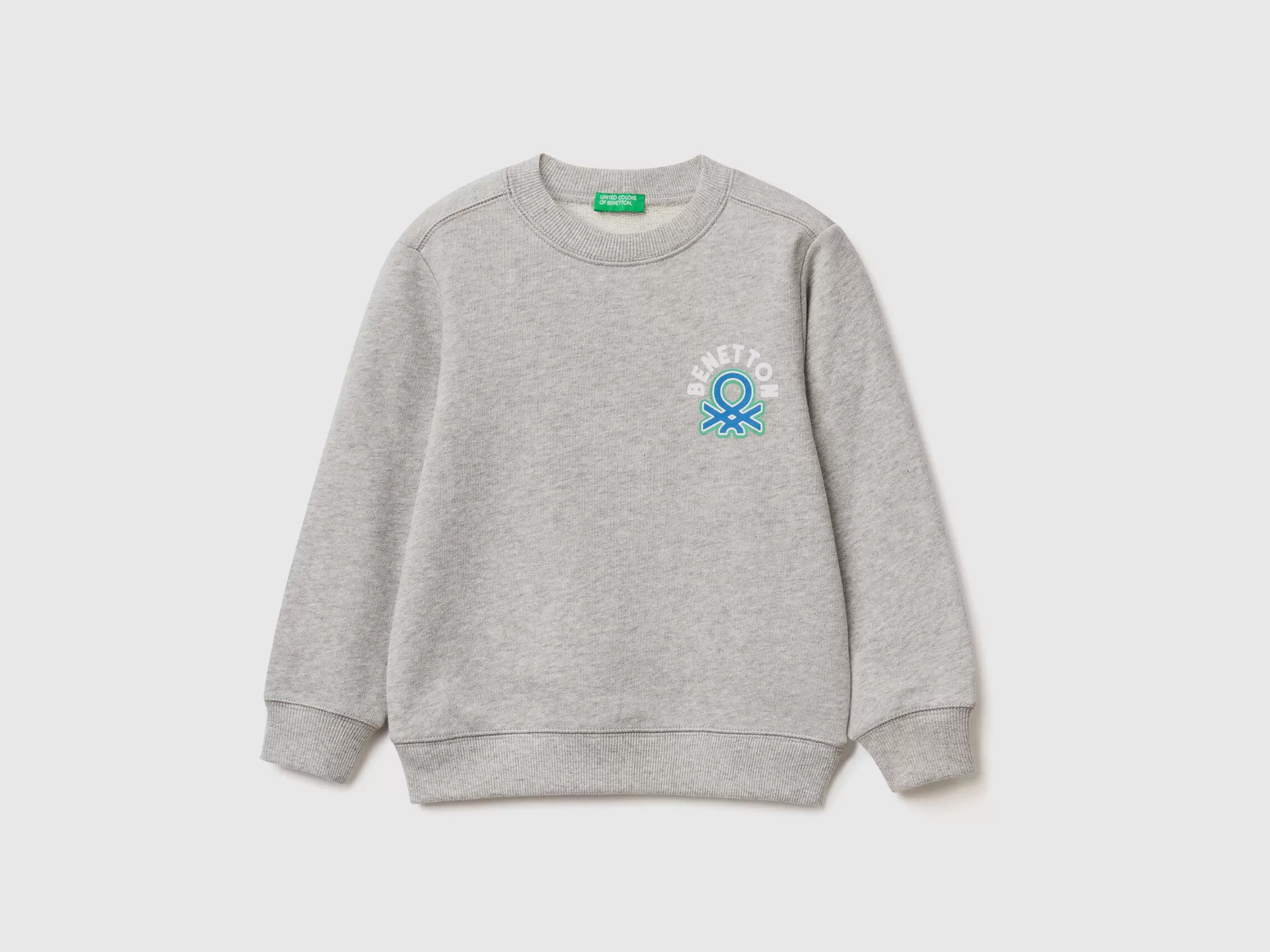 Benetton Sudadera De 100 % Algodón Organico-Niños Sudaderas Y Chandales