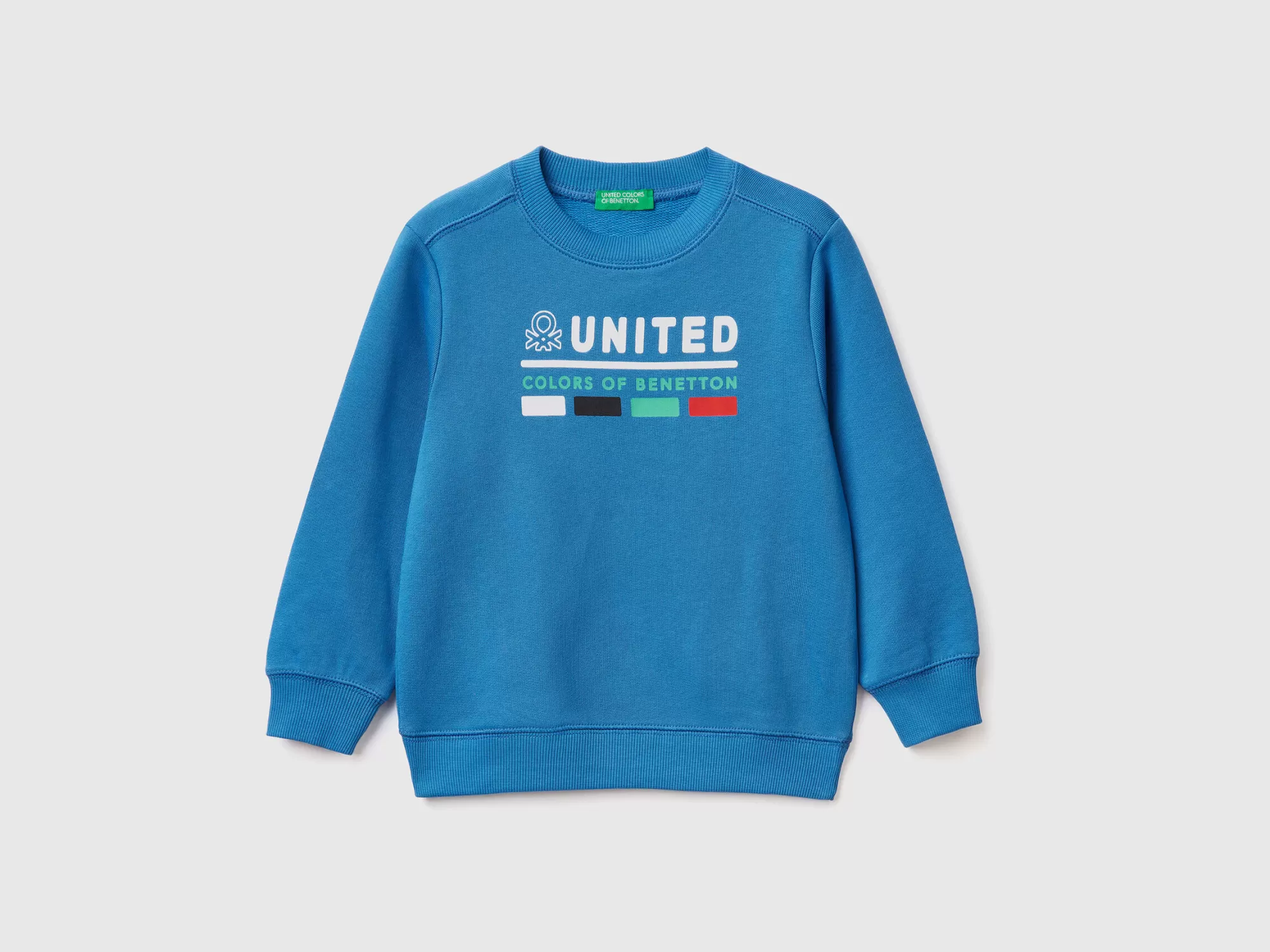 Benetton Sudadera De 100 % Algodón Organico-Niños Sudaderas Y Chandales