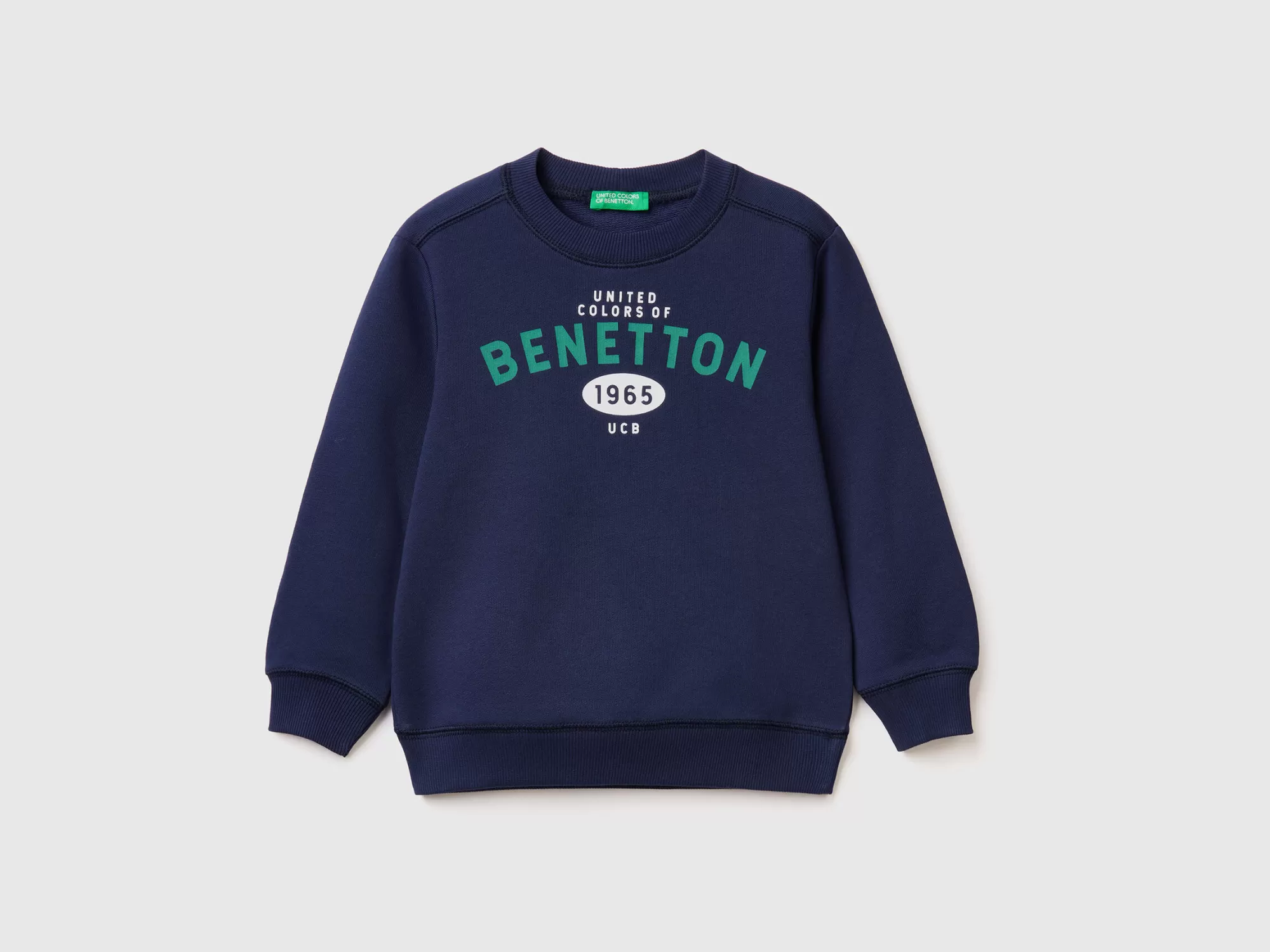 Benetton Sudadera De 100 % Algodón Organico-Niños Sudaderas Y Chandales