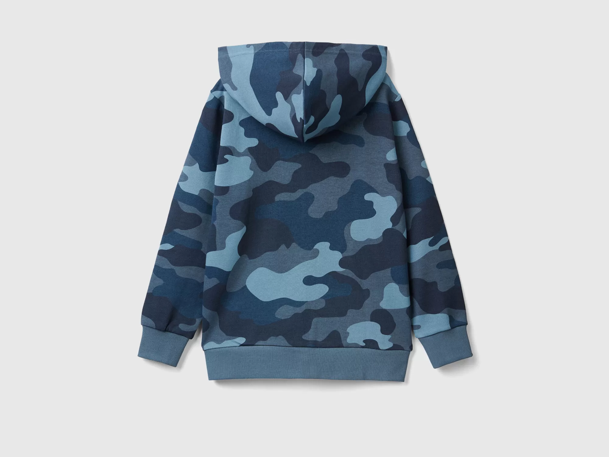 Benetton Sudadera De Camuflaje De 100 % Algodón-Niños Sudaderas Y Chandales