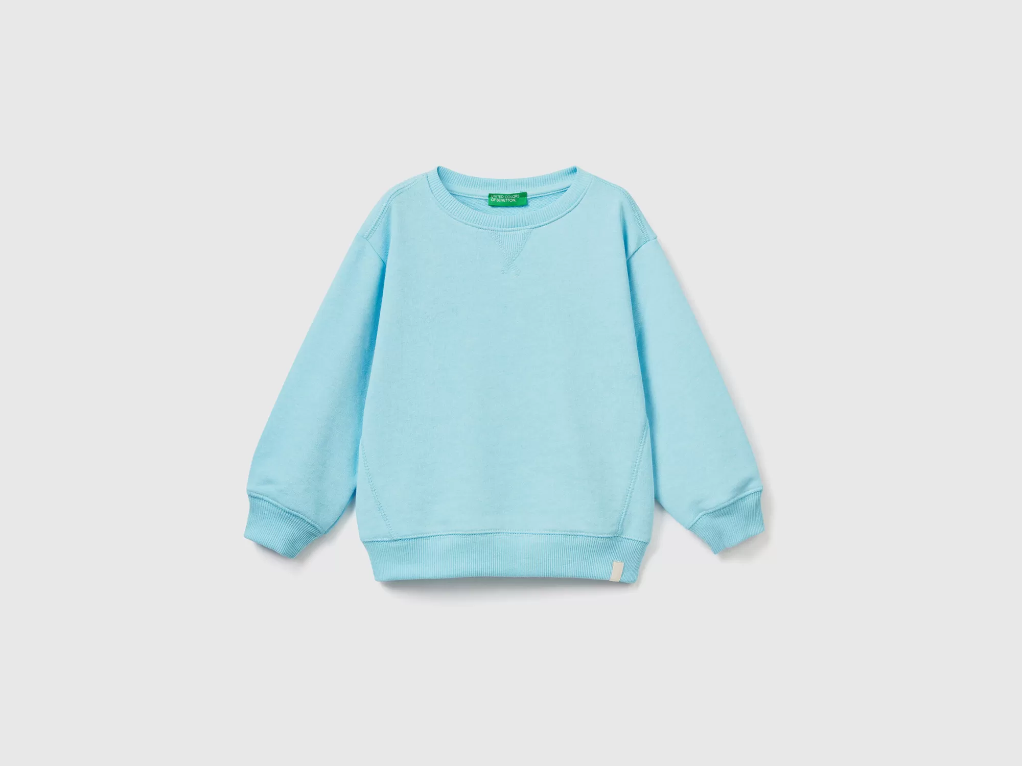 Benetton Sudadera De Cuello Redondo De Tejido Reciclado-Niños Sudaderas Y Chandales