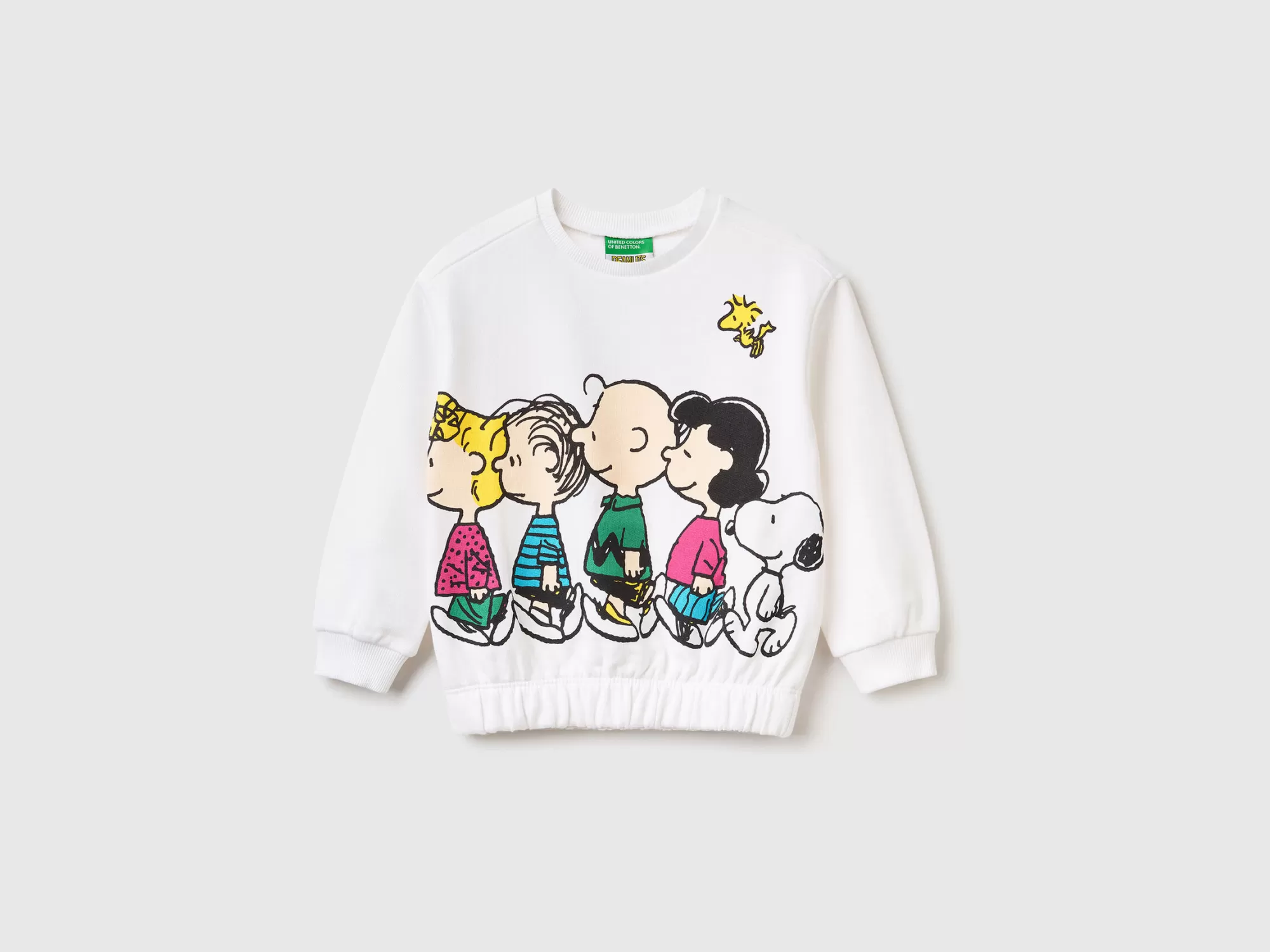 Benetton Sudadera De Los Peanuts Con Cuello Redondo-Niños Sudaderas Y Chandales