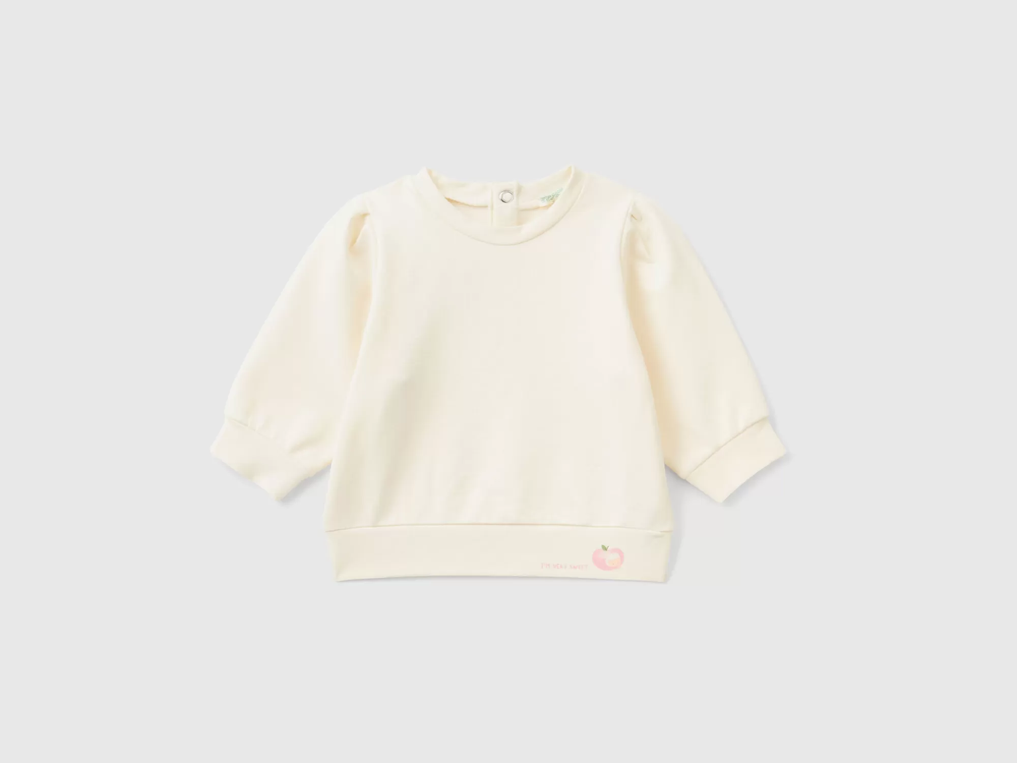 Benetton Sudadera Ligera De Algodón Elastico-Niños Sudaderas Y Camisetas