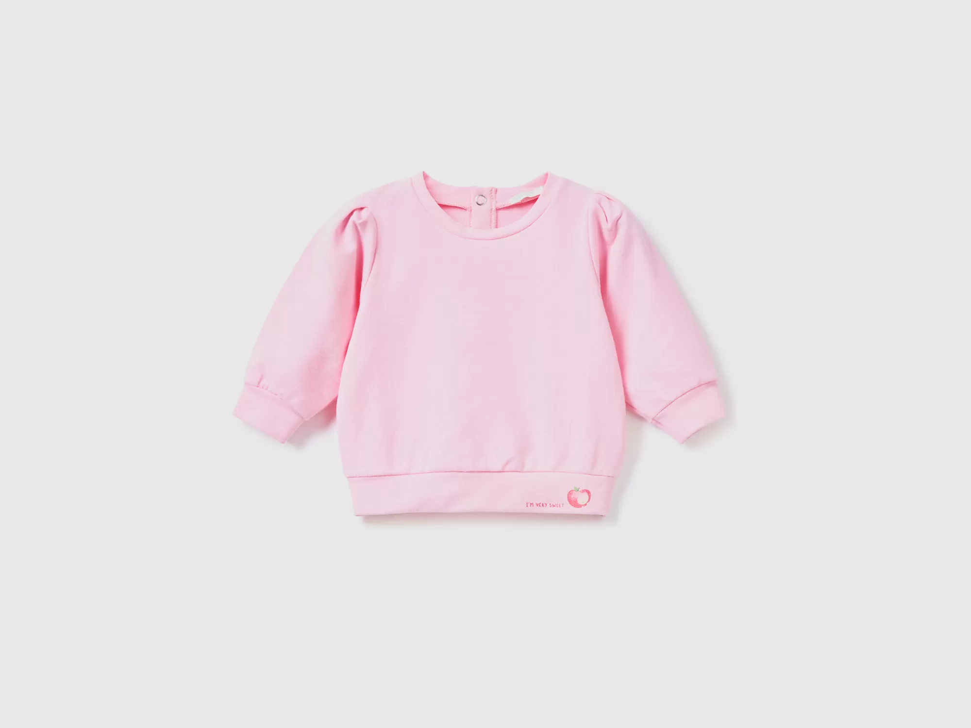 Benetton Sudadera Ligera De Algodón Elastico-Niños Sudaderas Y Camisetas