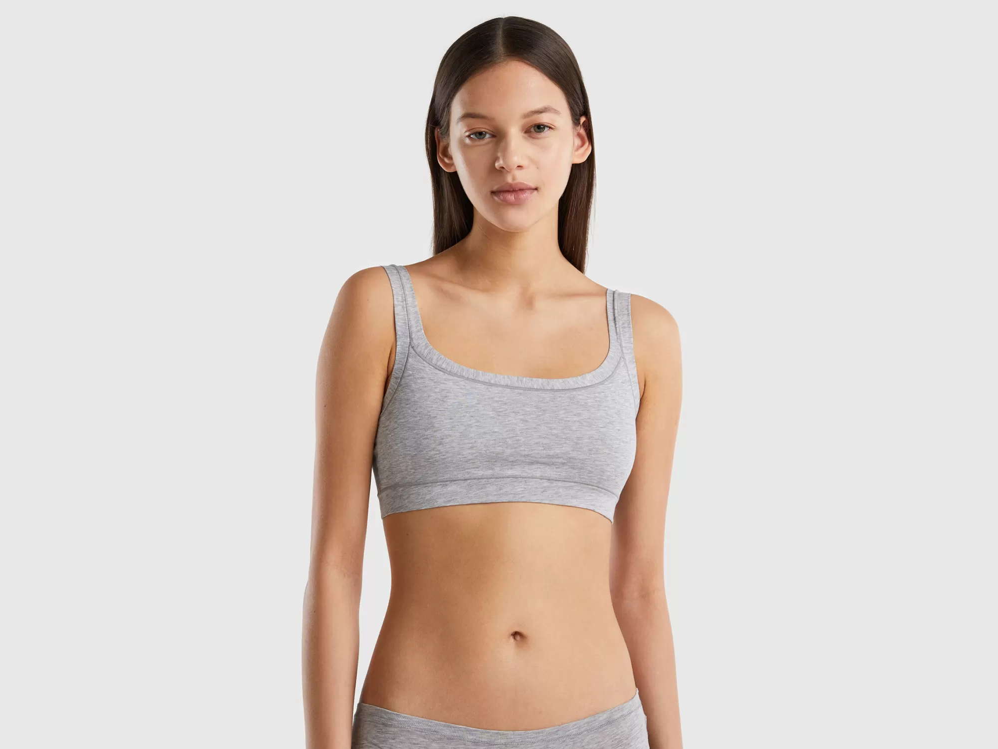 Benetton Sujetador Brassiere De Algodón Organico Super Stretch-Mujer Ropa Interior Y Pijamas