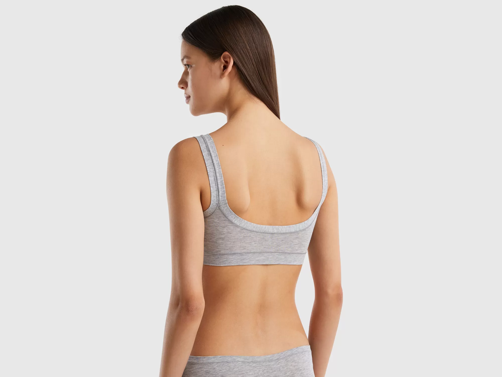 Benetton Sujetador Brassiere De Algodón Organico Super Stretch-Mujer Ropa Interior Y Pijamas