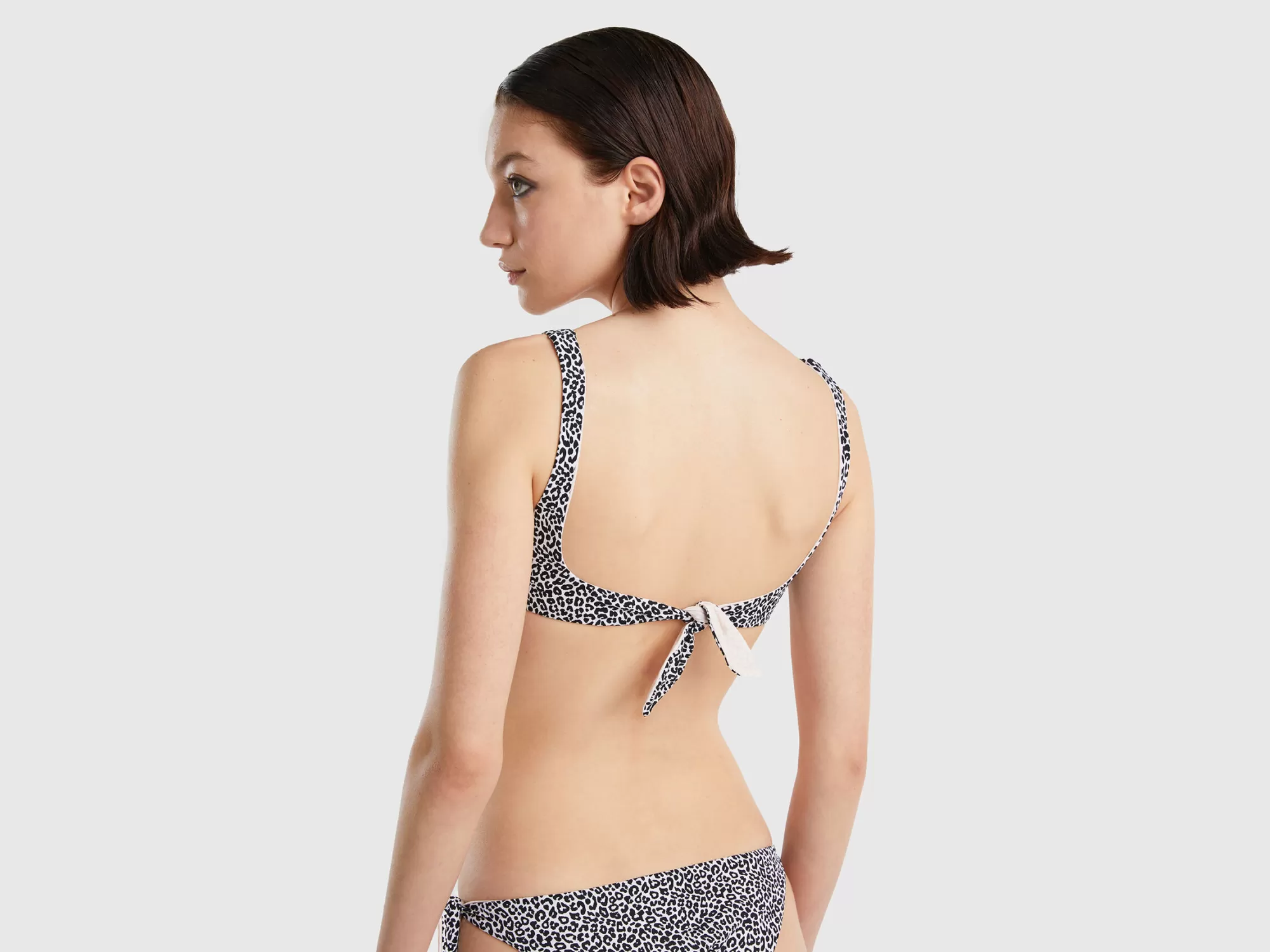 Benetton Sujetador De Bikini Brassiere Animal Print-Mujer Banadores Y Ropa De Playa