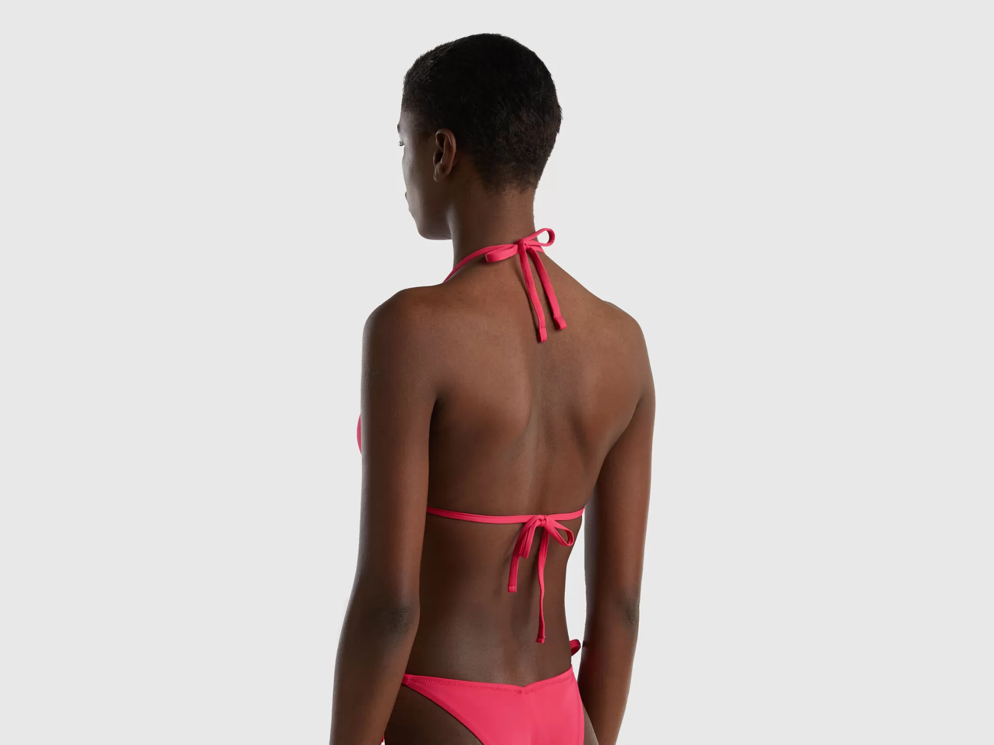 Benetton Sujetador De Bikini De Econyl® Con Volantes-Mujer Banadores Y Ropa De Playa