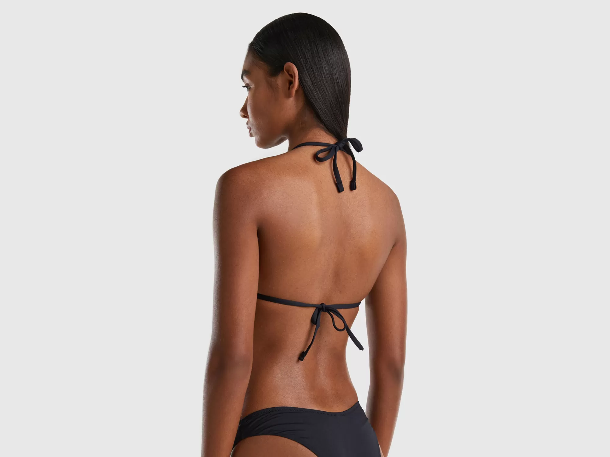 Benetton Sujetador De Bikini De Econyl® Con Volantes-Mujer Banadores Y Ropa De Playa