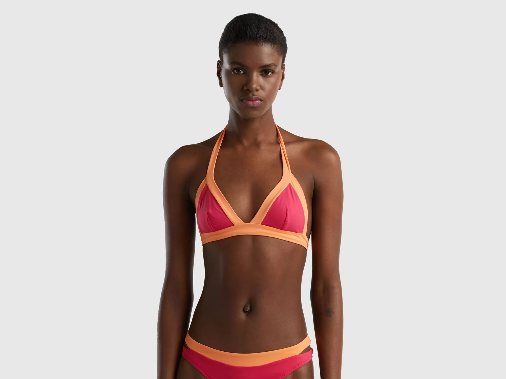 Benetton Sujetador De Bikini De Triangulo De Econyl®-Mujer Banadores Y Ropa De Playa