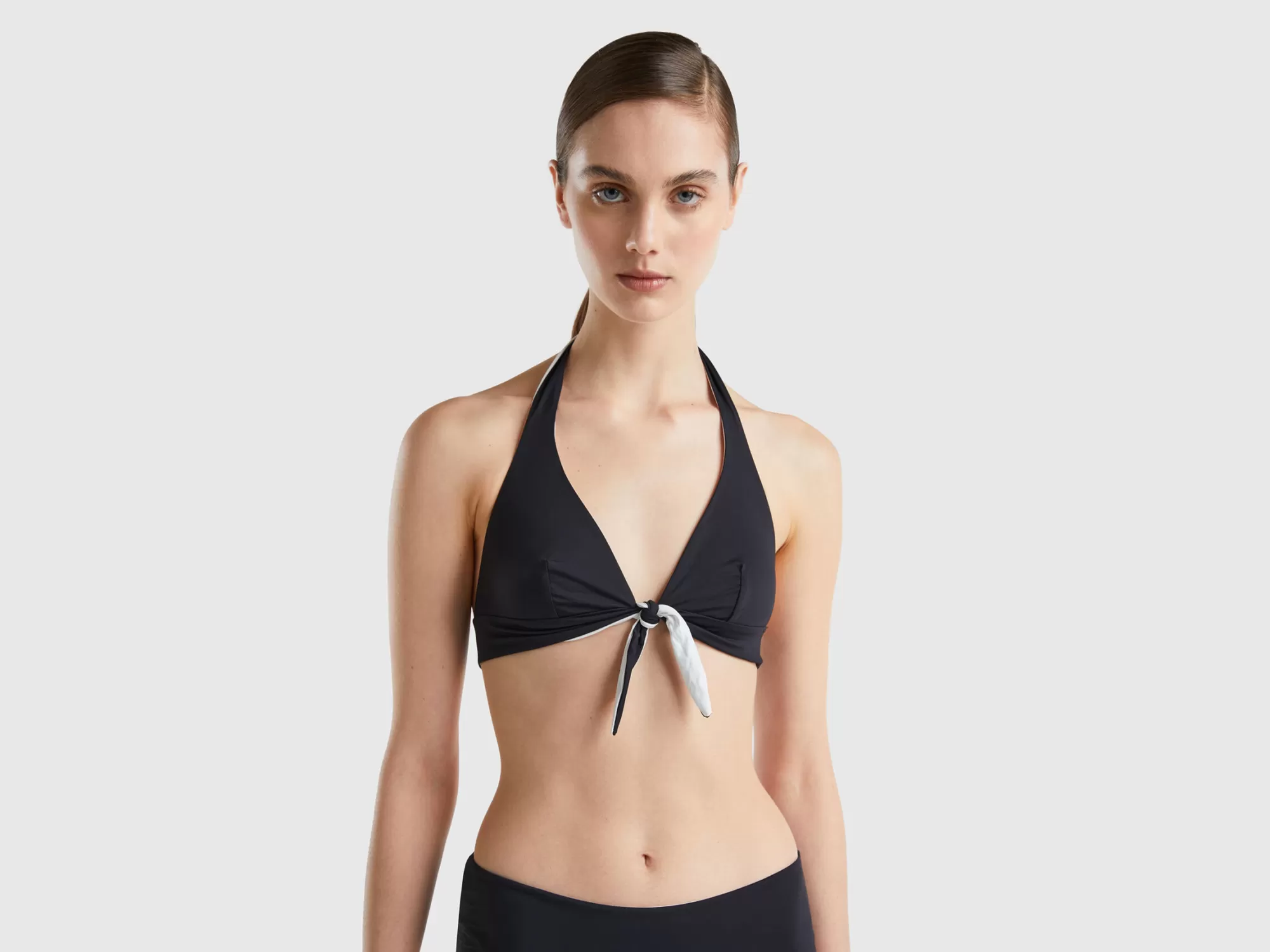 Benetton Sujetador De Bikini Reversible De Econyl®-Mujer Banadores Y Ropa De Playa