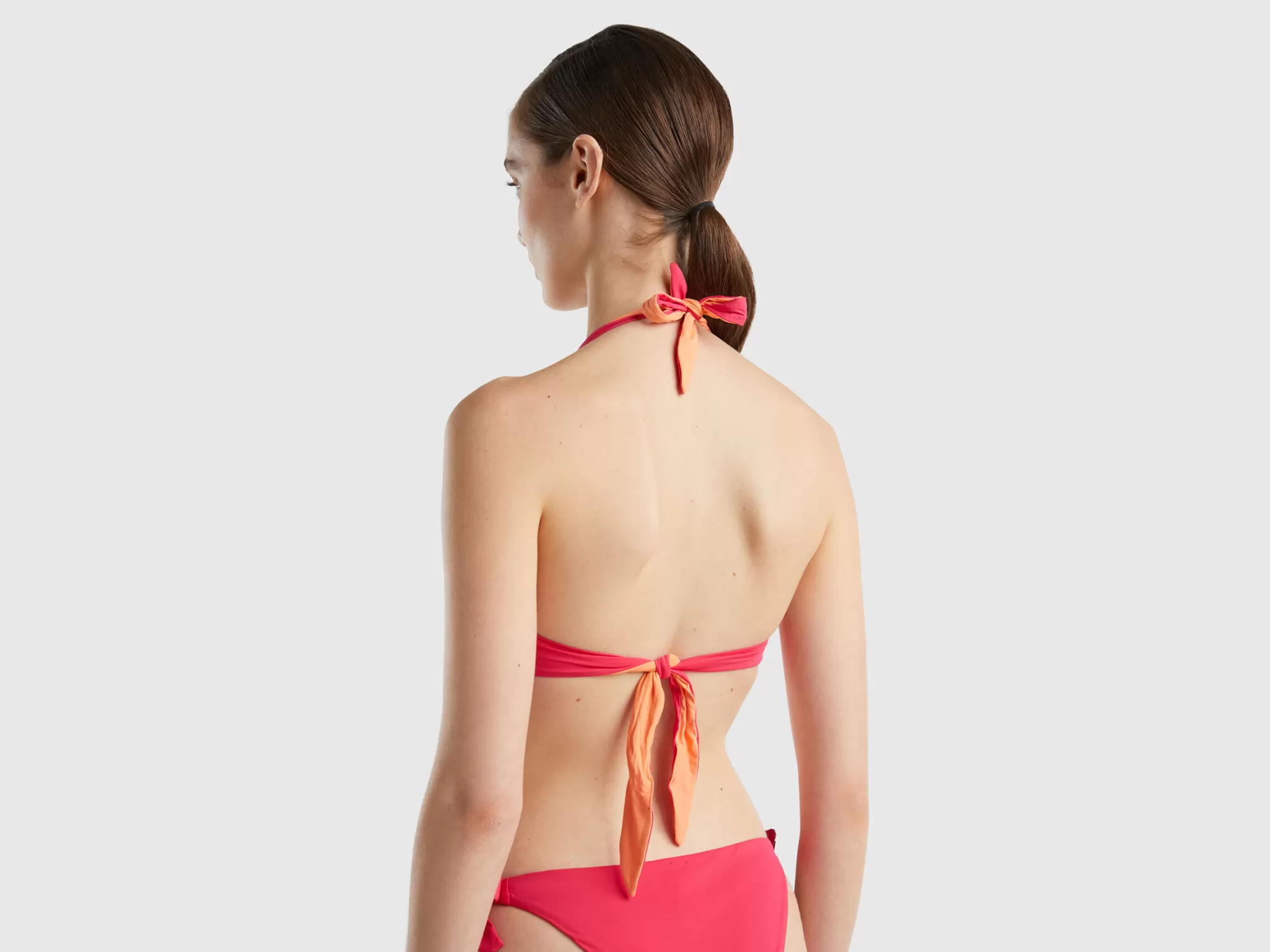 Benetton Sujetador De Bikini Reversible De Econyl®-Mujer Banadores Y Ropa De Playa