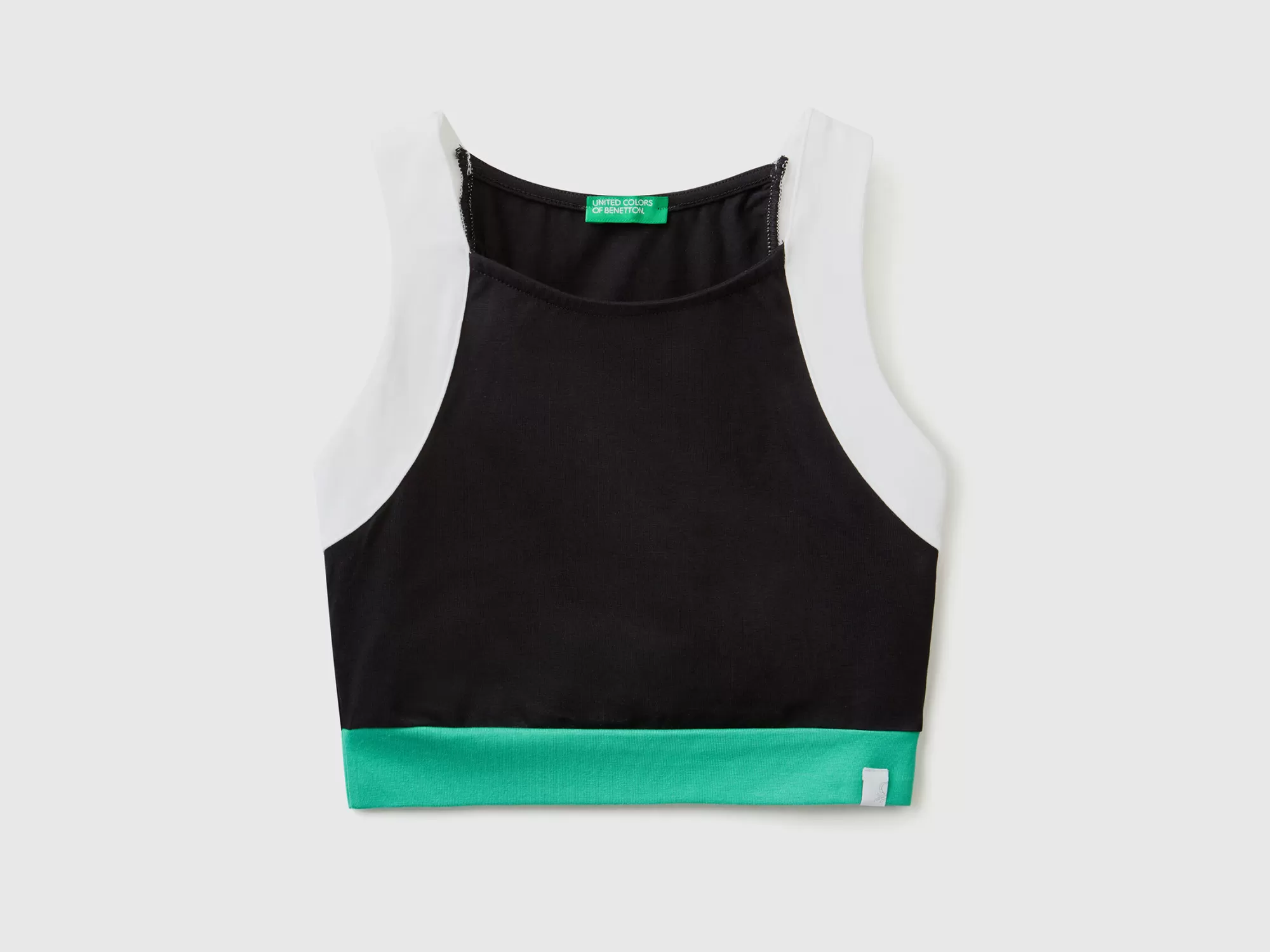 Benetton Top Color Block-Niños Camisetas Y Camisas