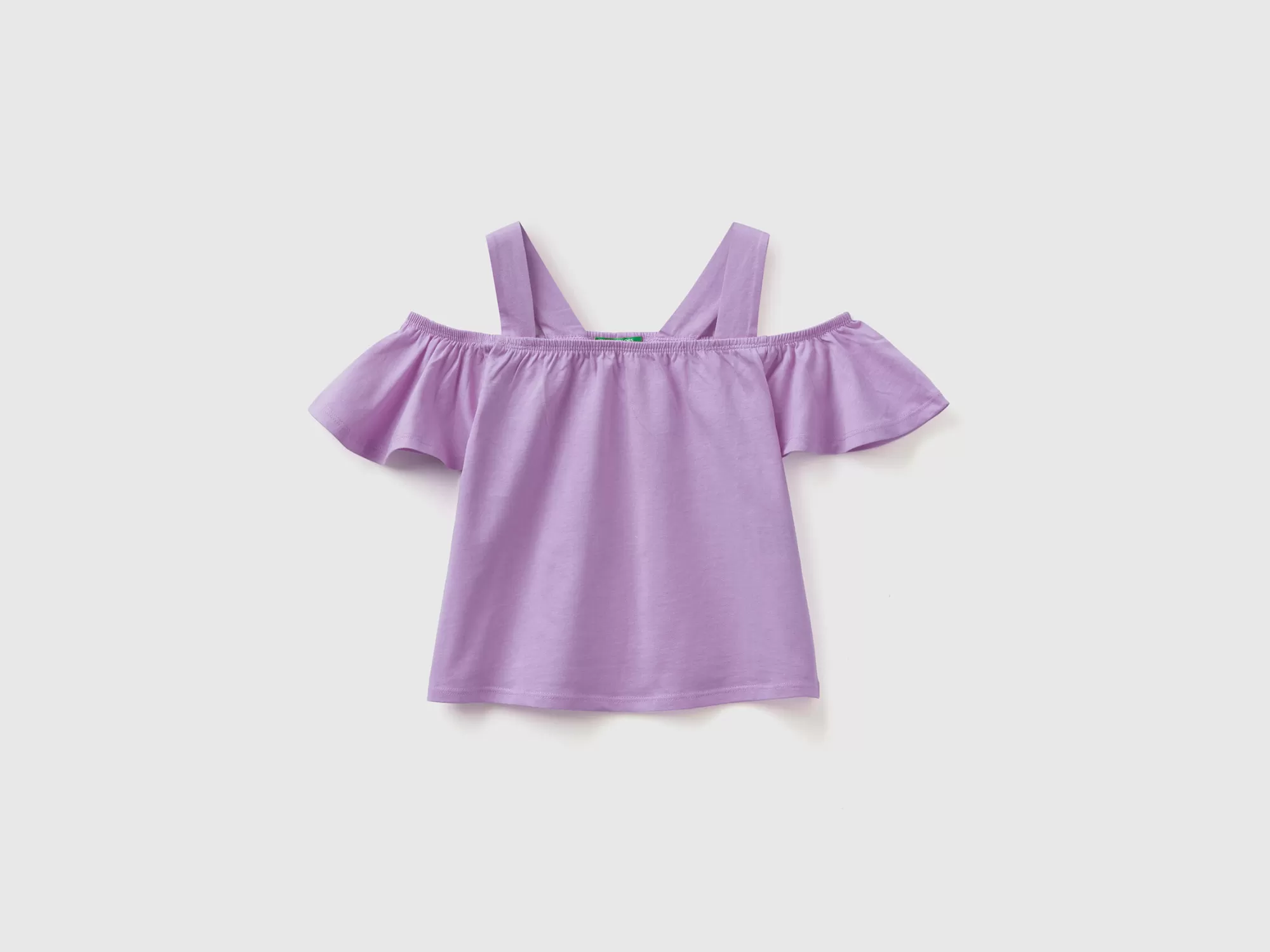 Benetton Top Corto Con Tirantes-Niños Camisetas Y Camisas