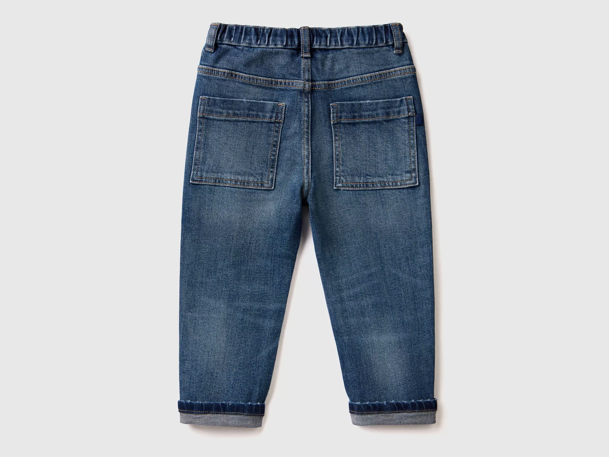 Benetton Vaqueros Baggy Fit-Niños Pantalones Y Vaqueros