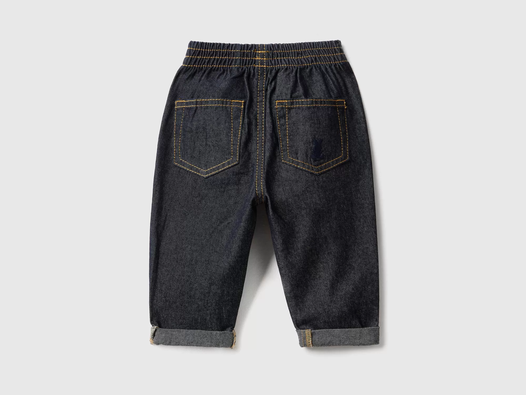 Benetton Vaqueros En Denim De 100 % Algodón-Niños Pantalones