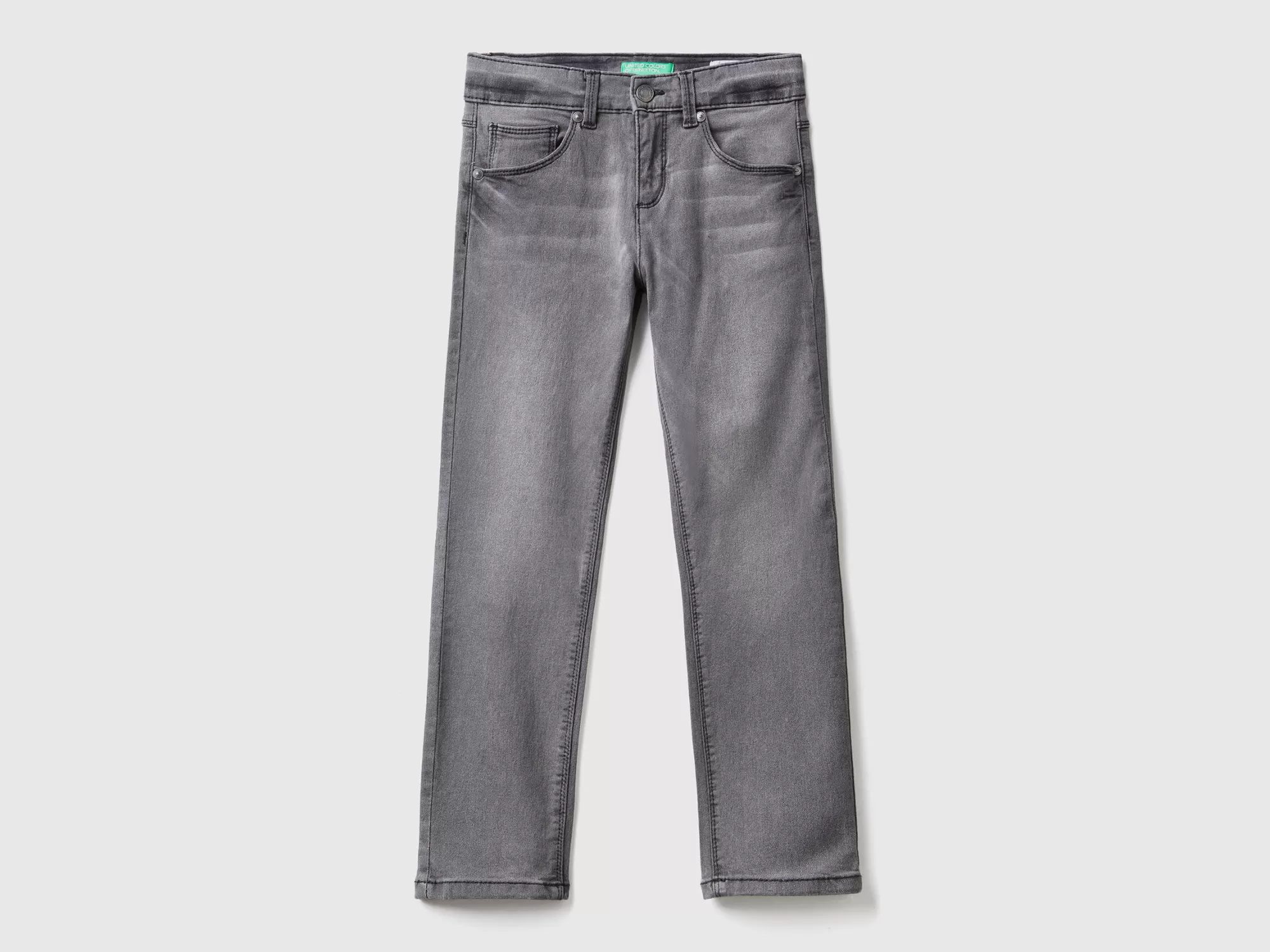 Benetton Vaqueros Slim Fit Con Cinco Bolsillos-Niños Pantalones Y Vaqueros