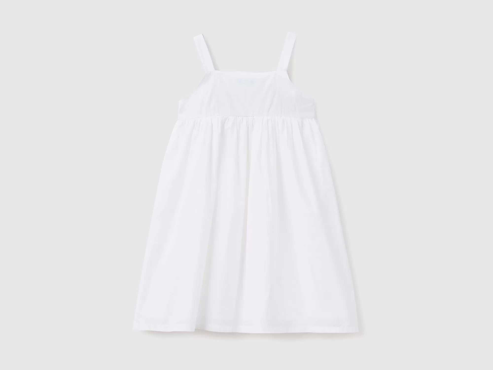 Benetton Vestido Con Corpino De Ganchillo-Niños Vestidos Y Petos