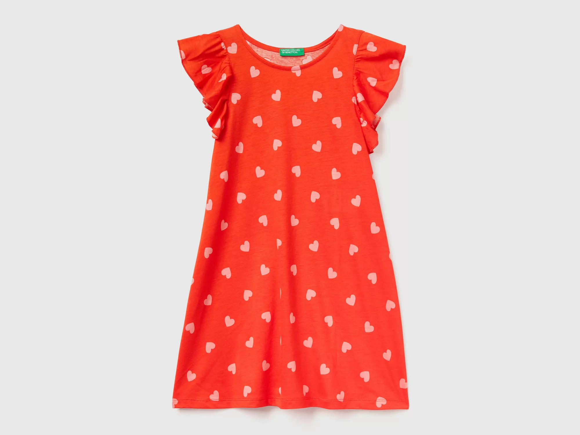 Benetton Vestido De Corazones-Niños Banadores Y Ropa De Playa