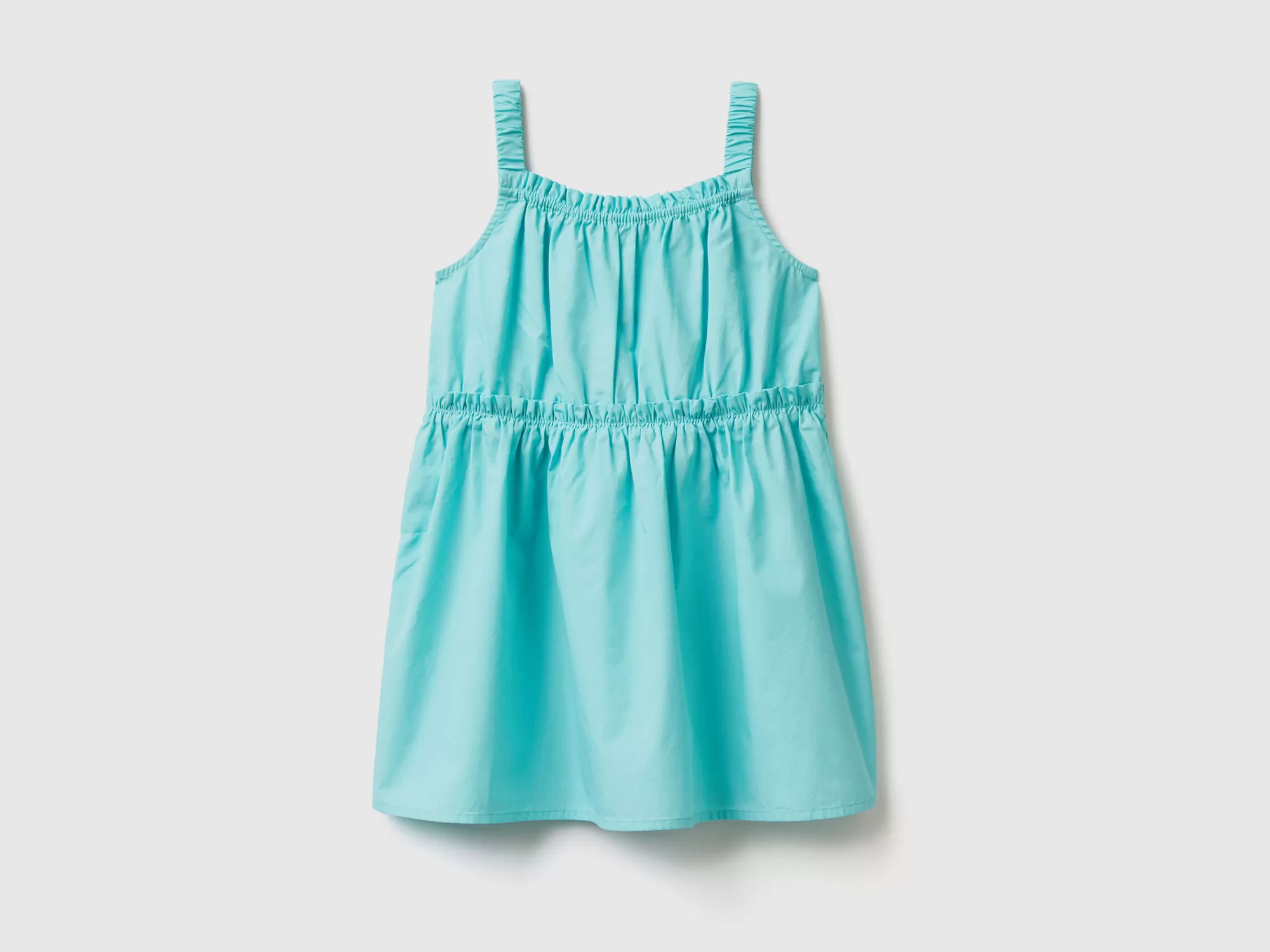 Benetton Vestido Ligero Con Tirantes-Niños Vestidos Y Petos