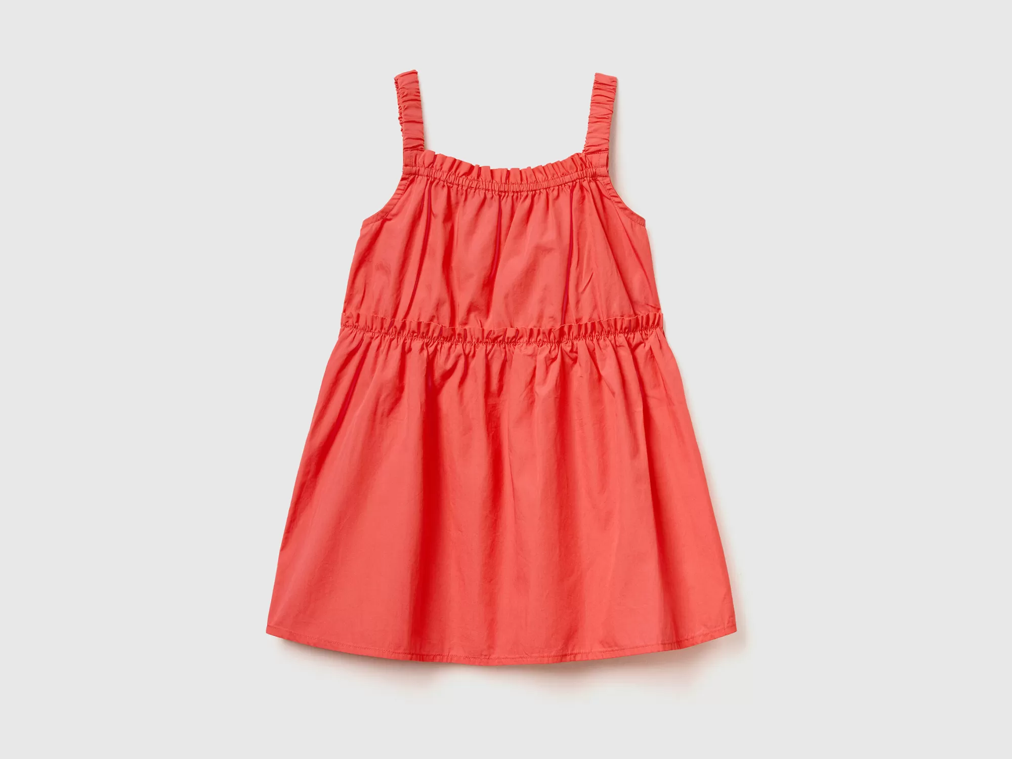 Benetton Vestido Ligero Con Tirantes-Niños Vestidos Y Petos