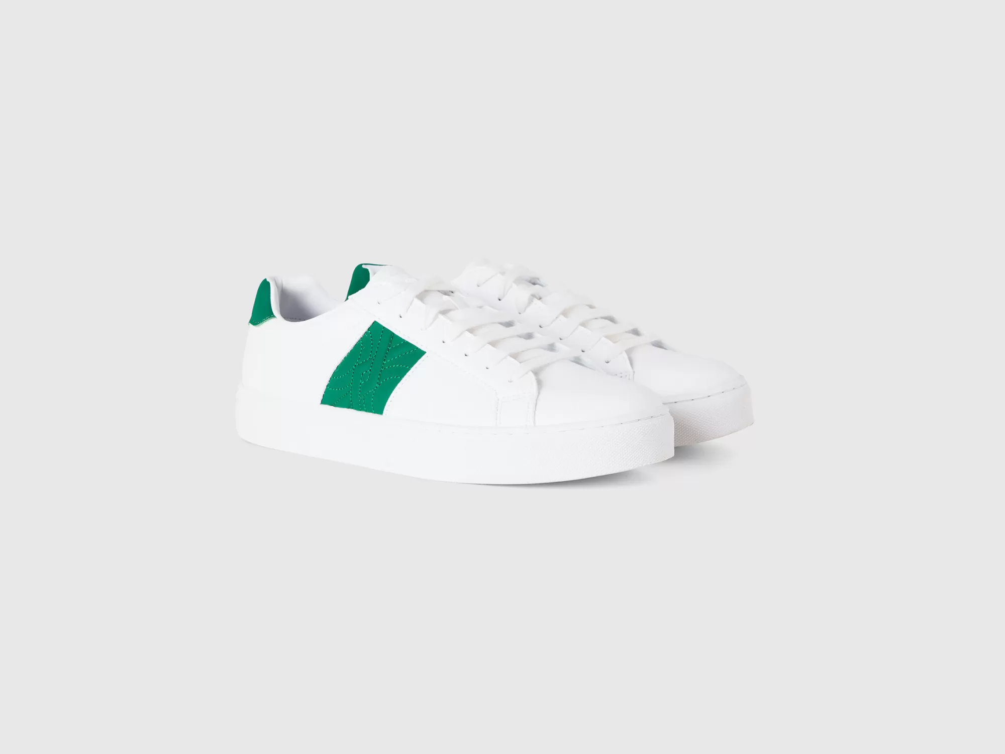 Benetton Zapatillas Bajas Con Logotipo-Hombre Accesorios Y Calzado